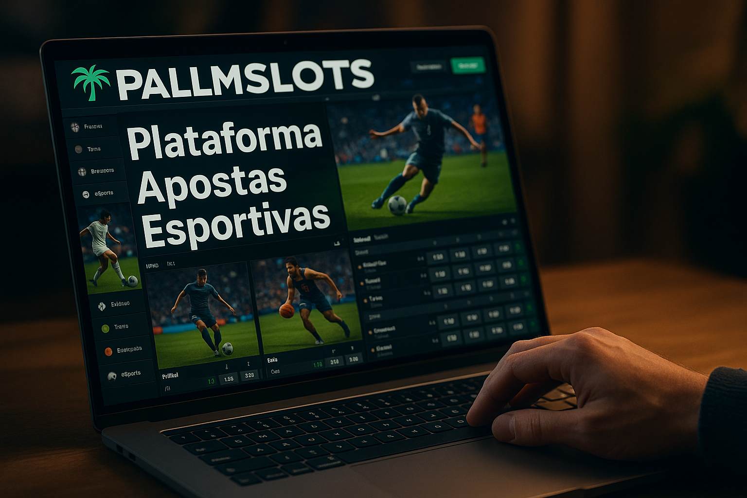 Apostas esportivas no cassino online PALMSLOTS