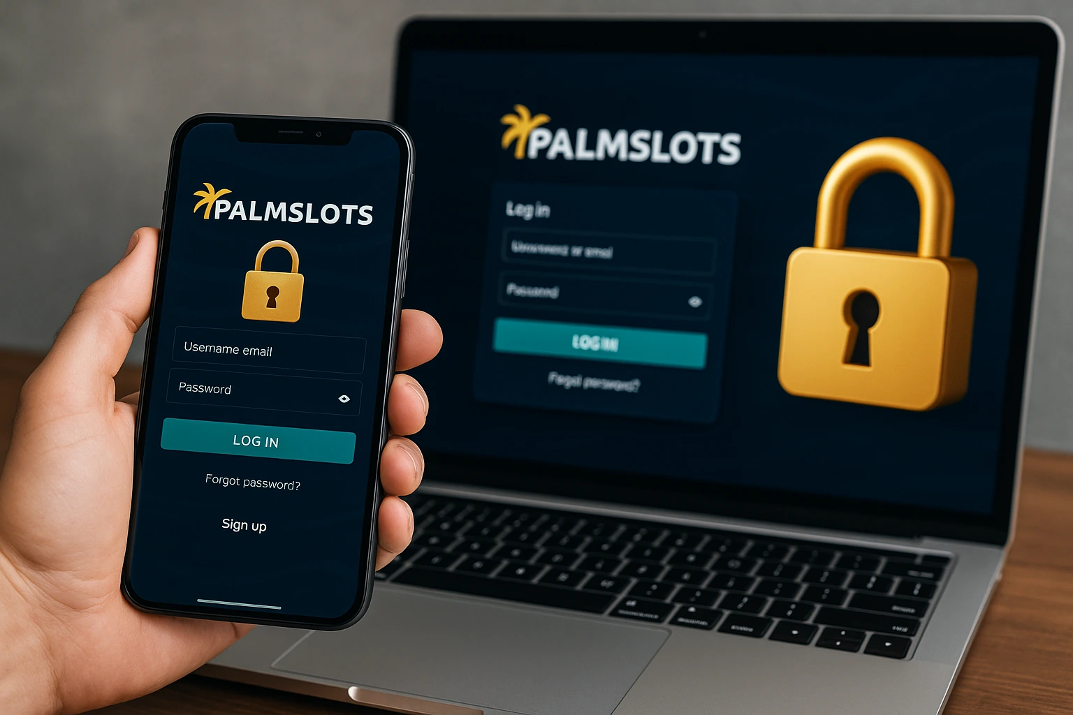 Registro na PALMSLOTS Garante Acesso a uma Vasta Seleção de jogo